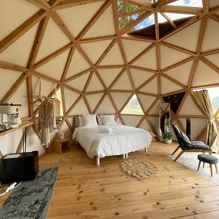 Dome Insolite Cedre Jacuzzi Et Petits Dejeuners Inclus Lagraulet-du-Gers Exterior photo