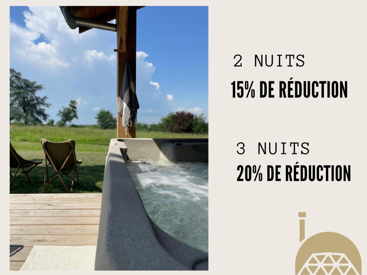 Dome Insolite Cedre Jacuzzi Et Petits Dejeuners Inclus