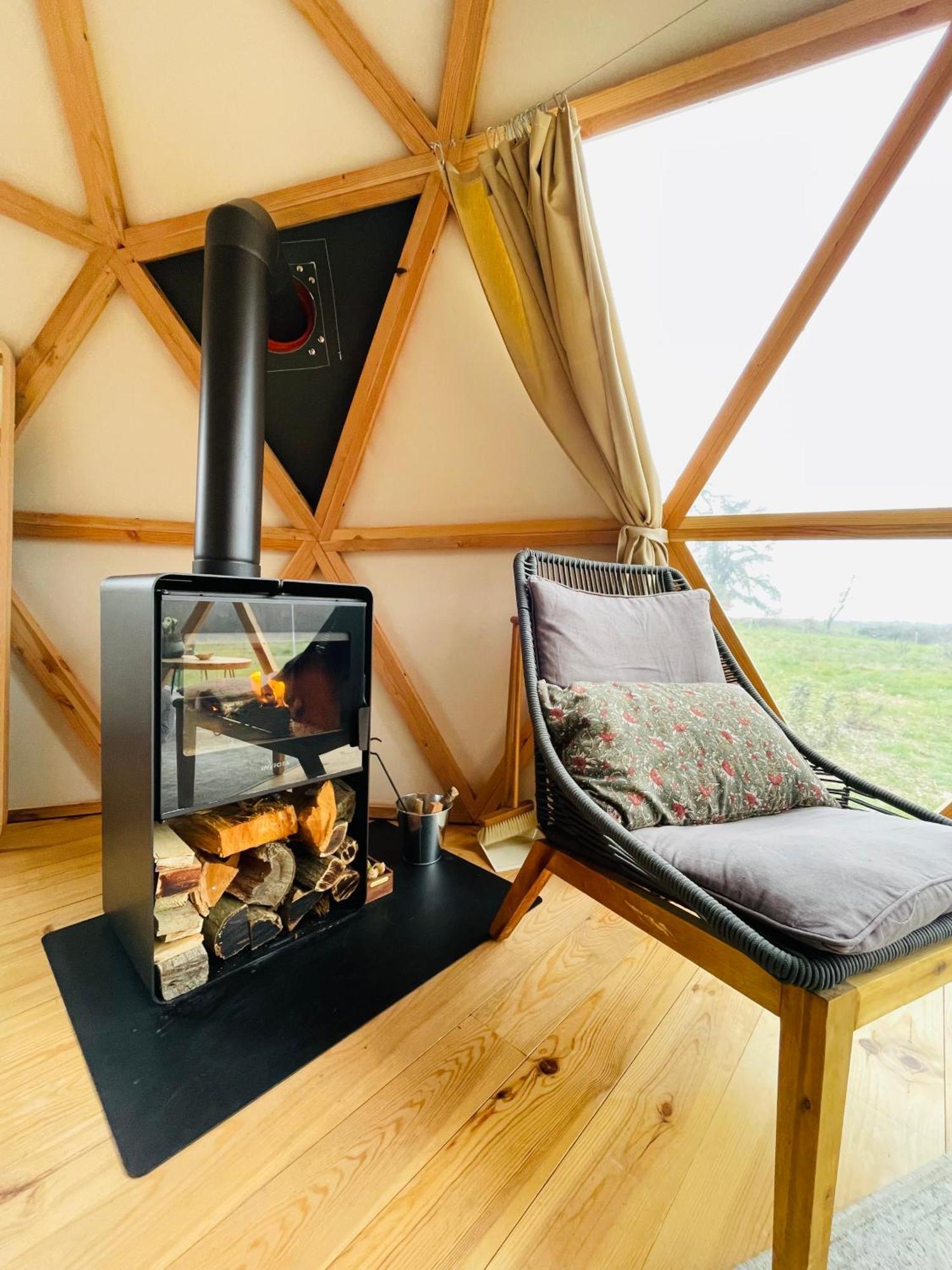 Dome Insolite Cedre Jacuzzi Et Petits Dejeuners Inclus * Lagraulet-du-Gers